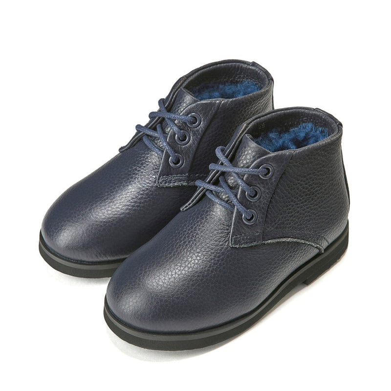 Jack Winter Navy Boots by Age of Innocence