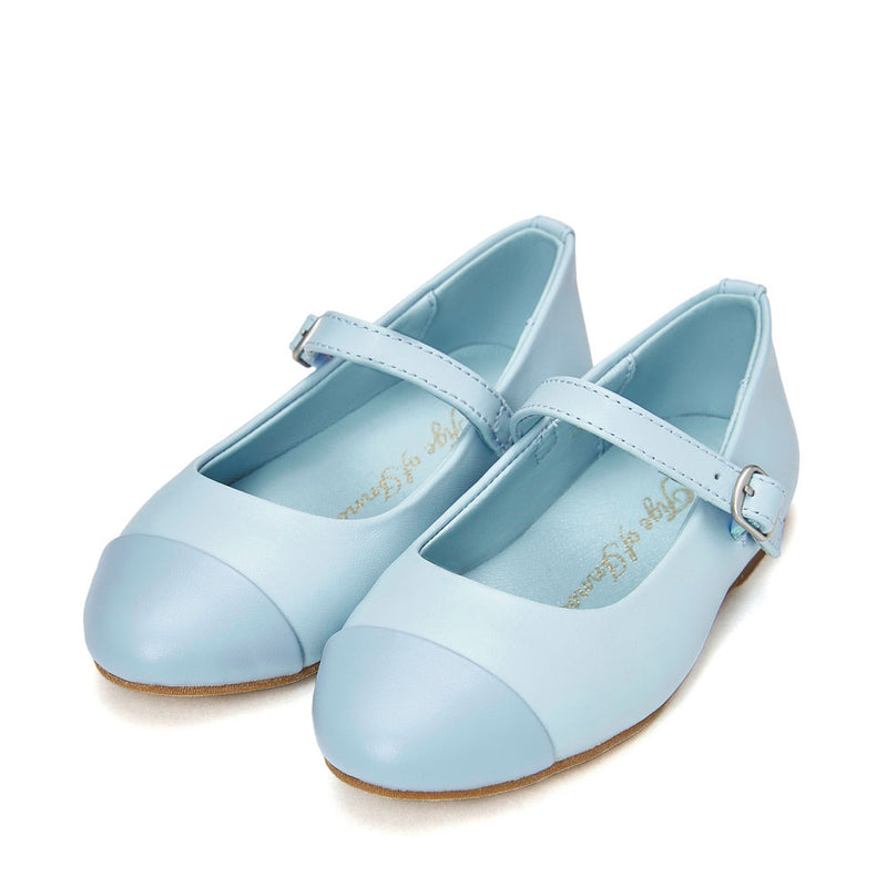 Bebe Leather Blue Shoes by Age of Innocence