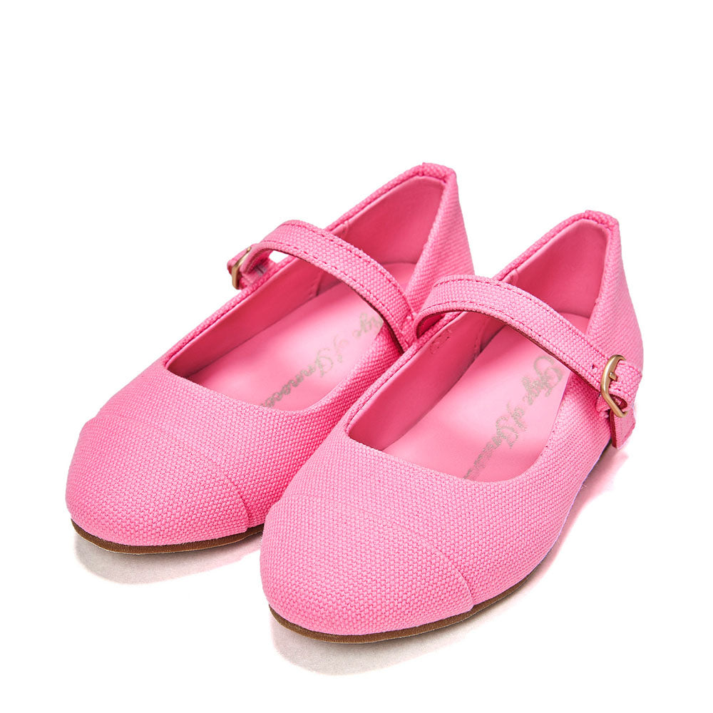 Bebe Canvas Fuchsia Shoes Age of Innocence