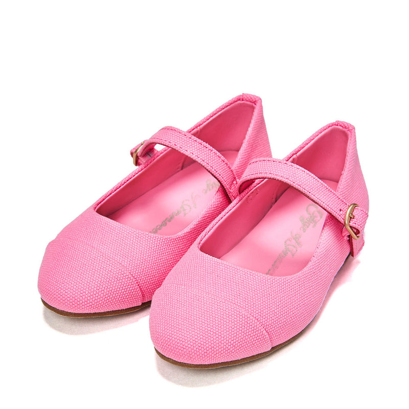Bebe Canvas Fuchsia Shoes by Age of Innocence