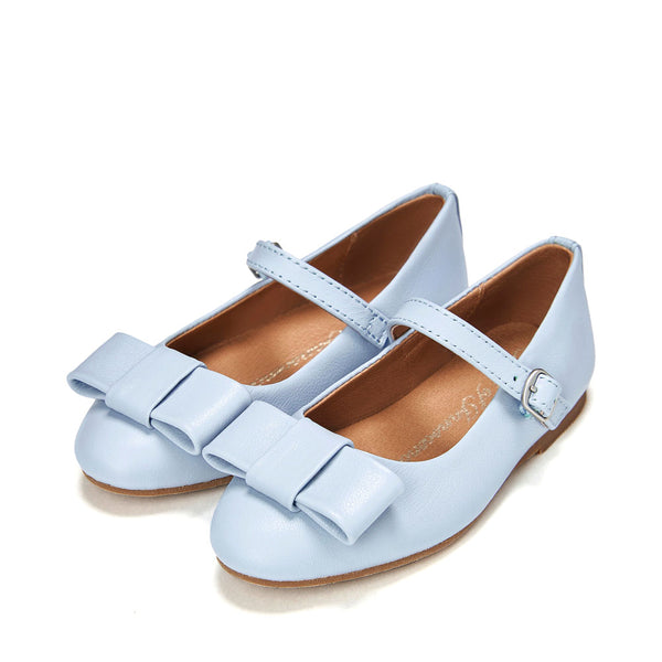 Ellen Leather Blue Shoes by Age of Innocence