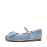 Ellen Velvet Blue Shoes by Age of Innocence