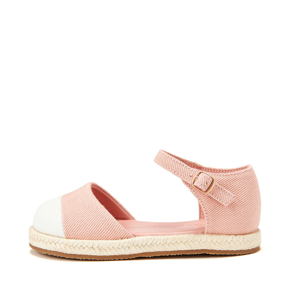 Marissa Pink/White Sandals by Age of Innocence