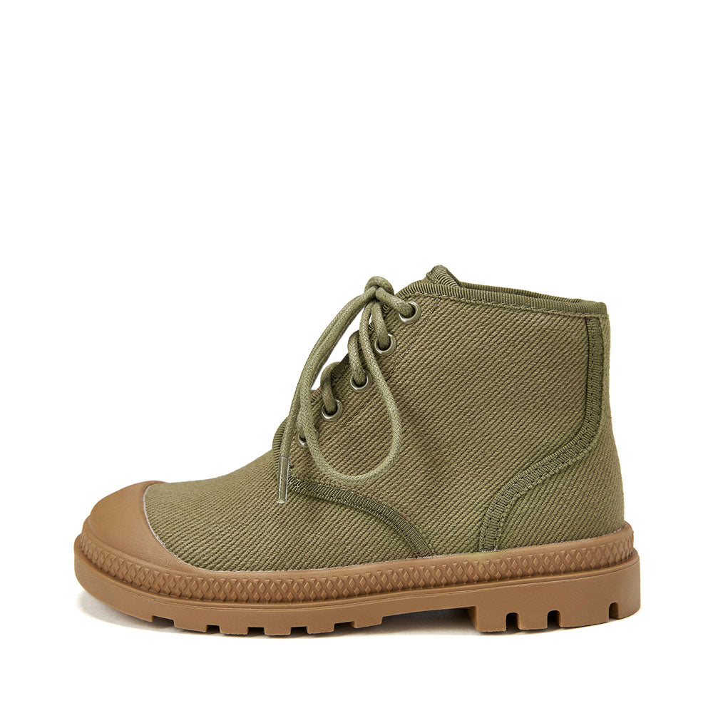 Gigi Khaki Boots Age of Innocence