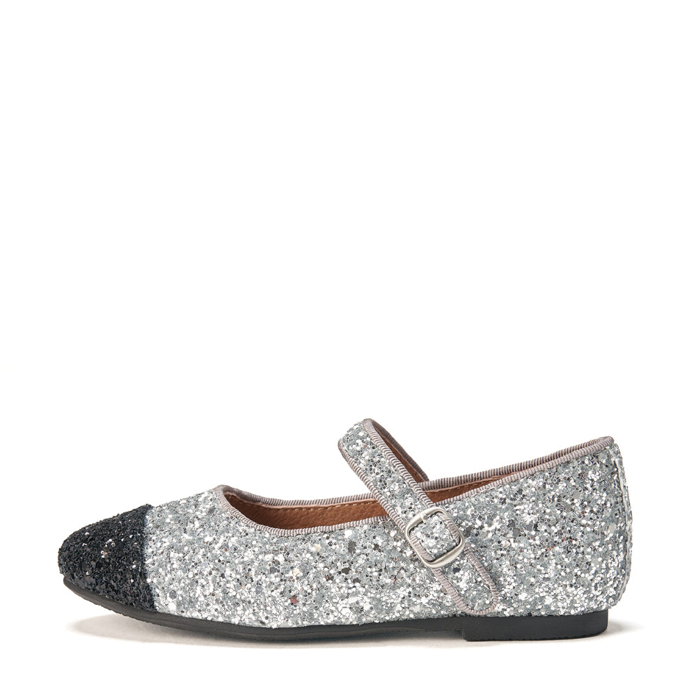 Age of Innocence Bebe Glitter Mary Janes | Silver/Black | 35 | Adult | Kids | Maisonette Age of Innocence Bebe Glitter Mary Janes | Silver/Black | 35 | Adult | Kids | Maisonette