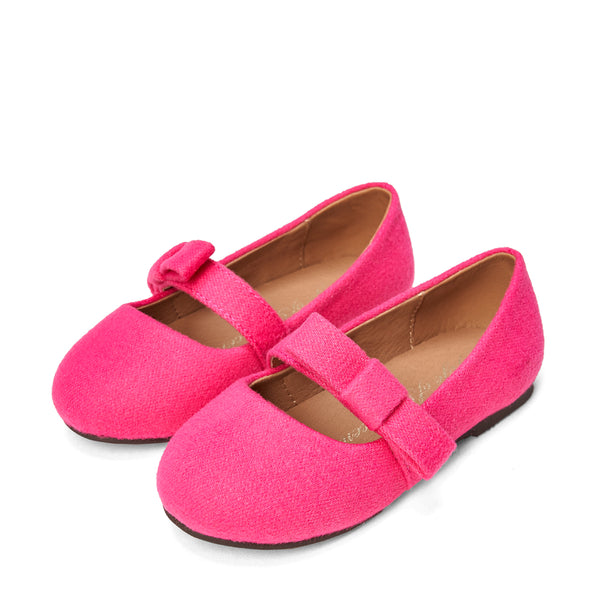 Mia Wool Pink Shoes by Age of Innocence