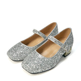 Agnese Silver/Gold Shoes by Age of Innocence