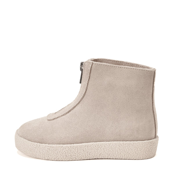 Leah Suede Light Beige Boots by Age of Innocence