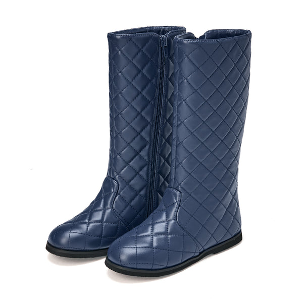 Nina Navy Boots by Age of Innocence