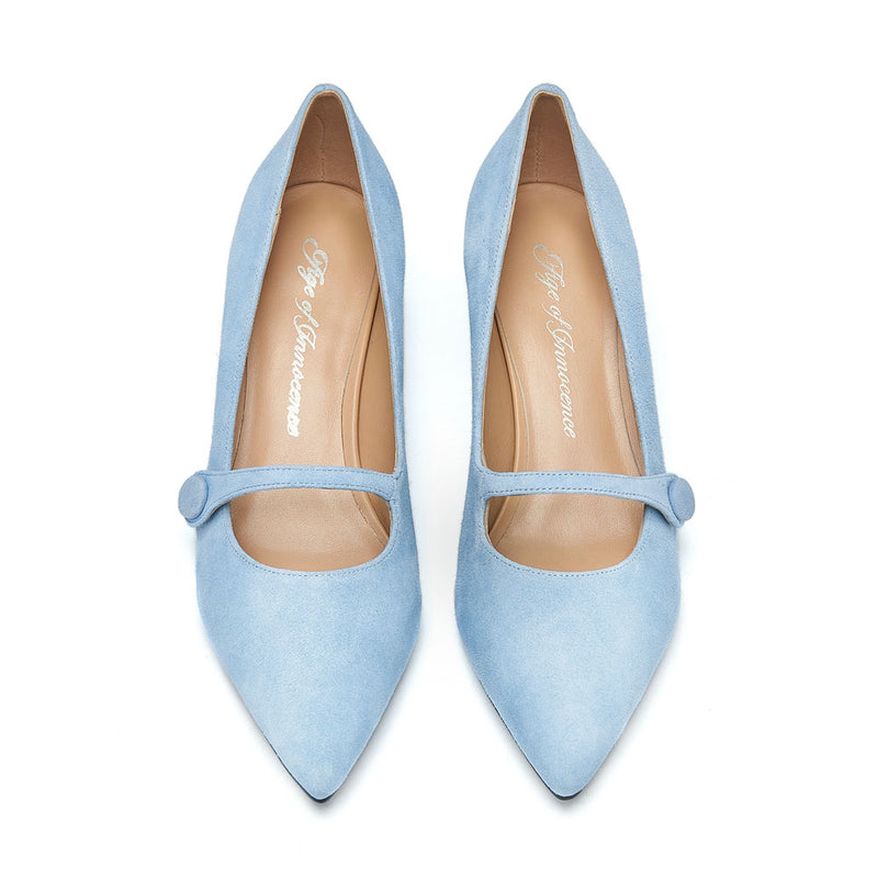 Yvonne Blue Shoes by Age of Innocence