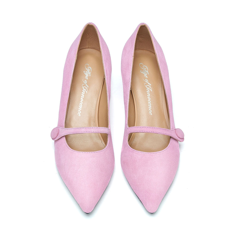 Yvonne Pink Shoes Age of Innocence Women