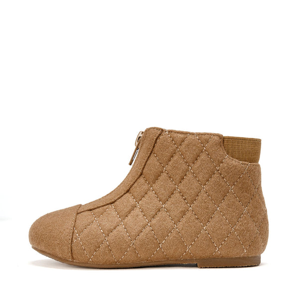 Nicole Wool Beige Boots by Age of Innocence