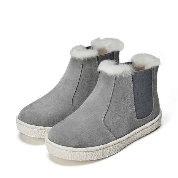 Rony Grey Boots by Age of Innocence