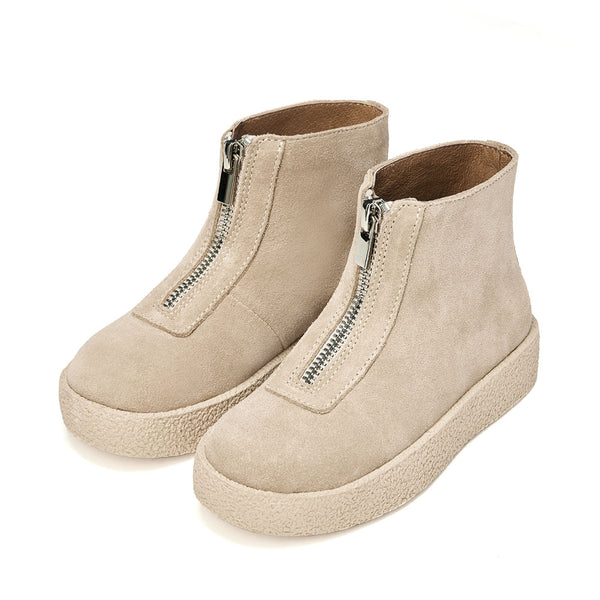 Leah 2.0 Light beige Boots by Age of Innocence