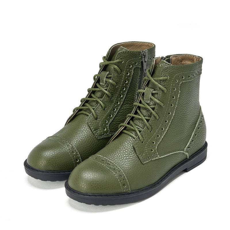 Thomas Khaki Boots by Age of Innocence
