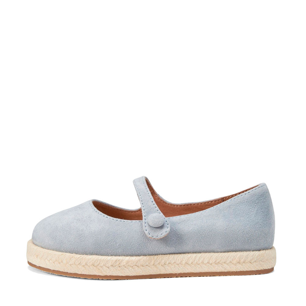 Hailey Suede Blue Shoes by Age of Innocence