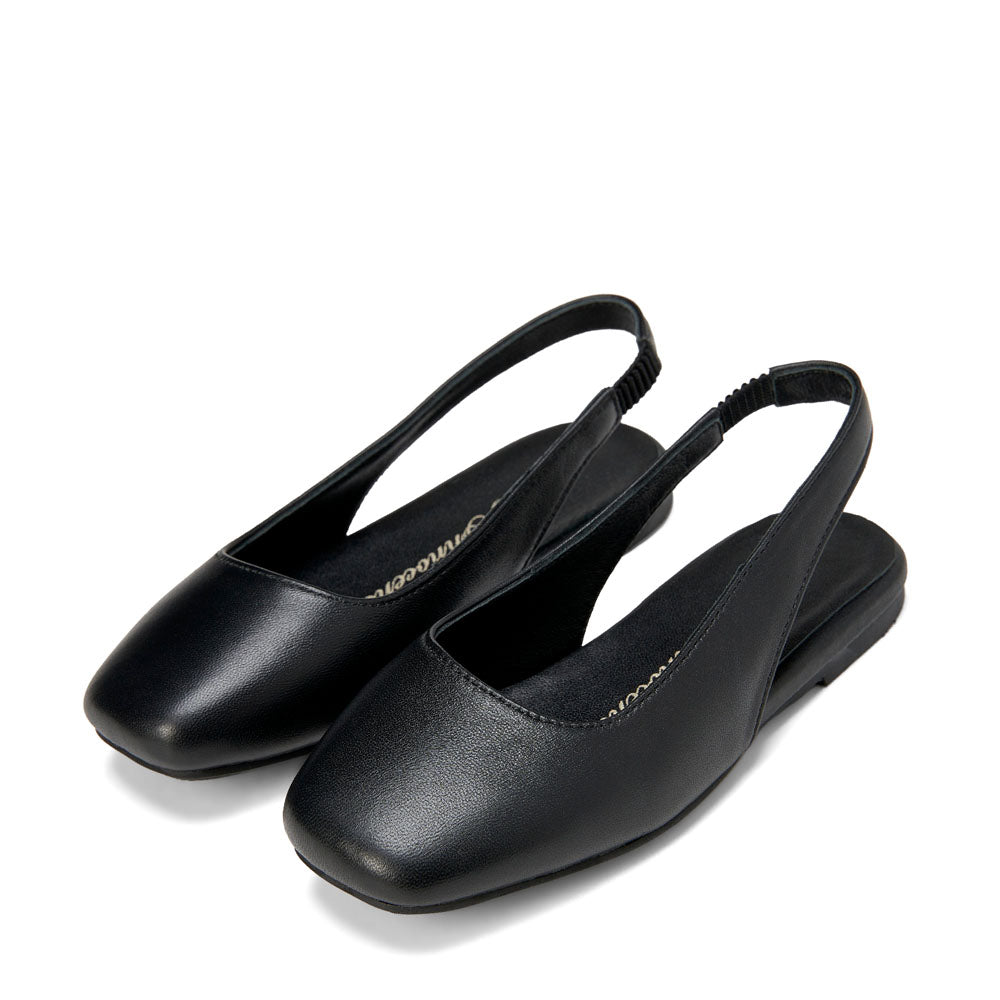 Ester Black Ballerinas by Age of Innocence