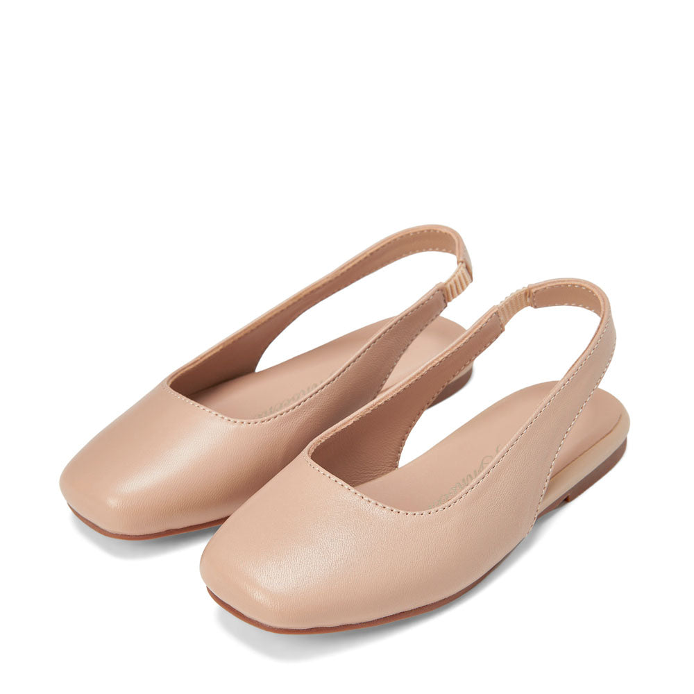 Ester Beige Ballerinas by Age of Innocence