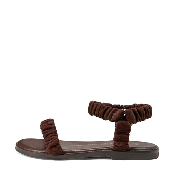 Kyle Suede Chocolate Sandals by Age of Innocence