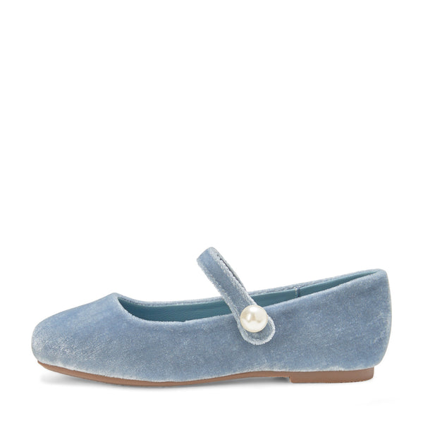 Gloria Velvet Blue Shoes by Age of Innocence