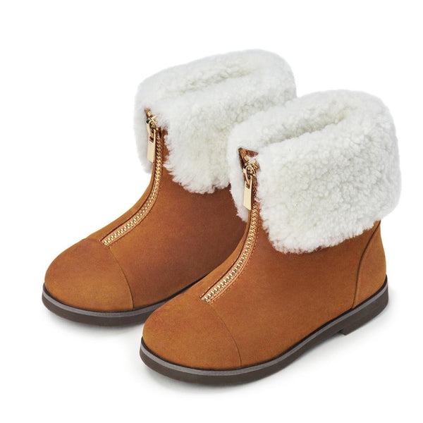 Ivy Camel Boots by Age of Innocence