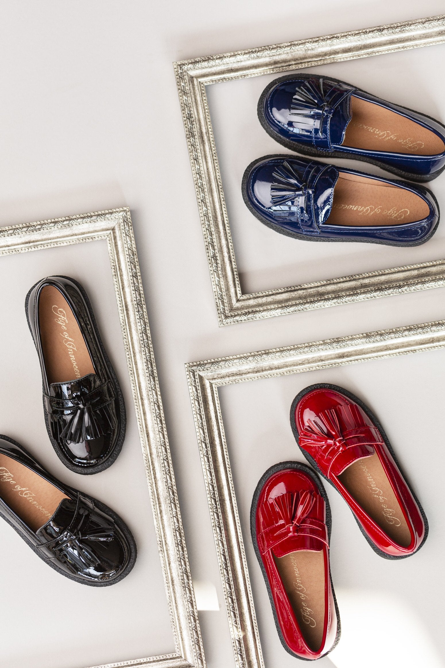 Vita Burgundy Loafers Age of Innocence