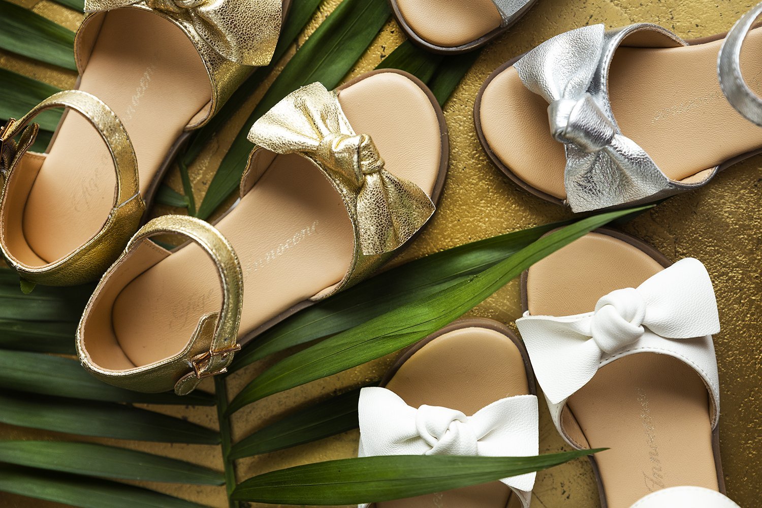 Margo Gold Sandals by Age of Innocence