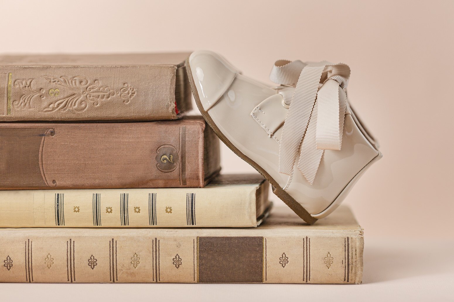 Jane PU Beige Boots Age of Innocence