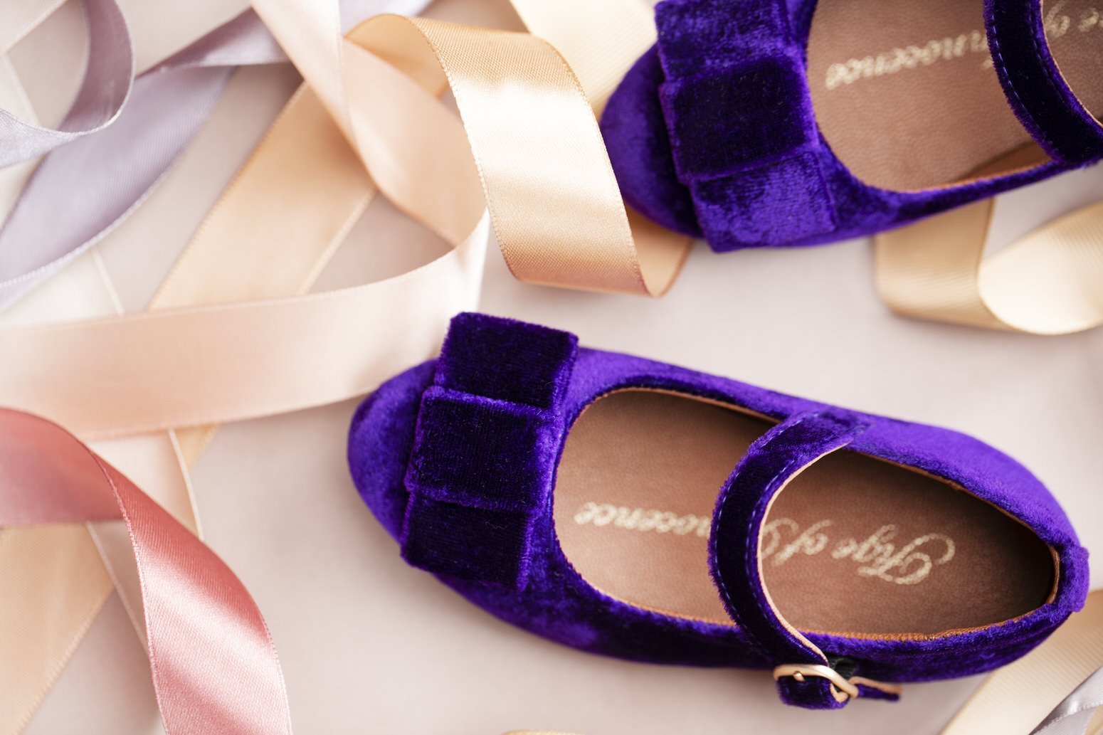 Ellen Velvet Violet Shoes Age of Innocence