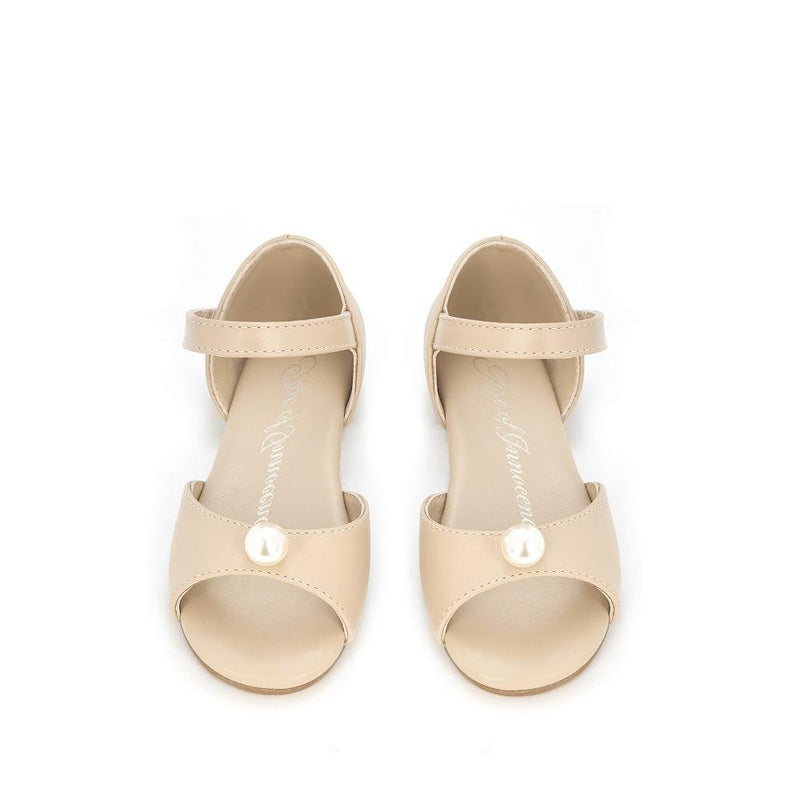 Mila Beige Sandals by Age of Innocence