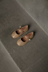 Gloria Gold Shoes by Age of Innocence