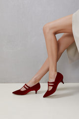 Colette Red Shoes by Age of Innocence