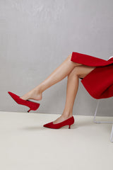 Andrea Red Shoes by Age of Innocence