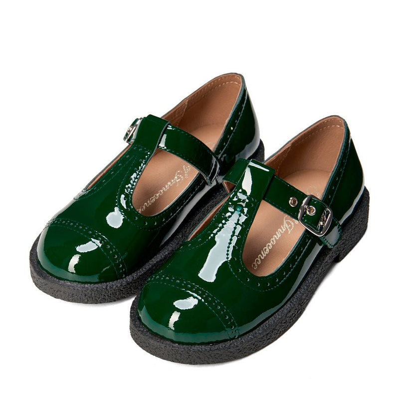 Agathe Green Shoes by Age of Innocence