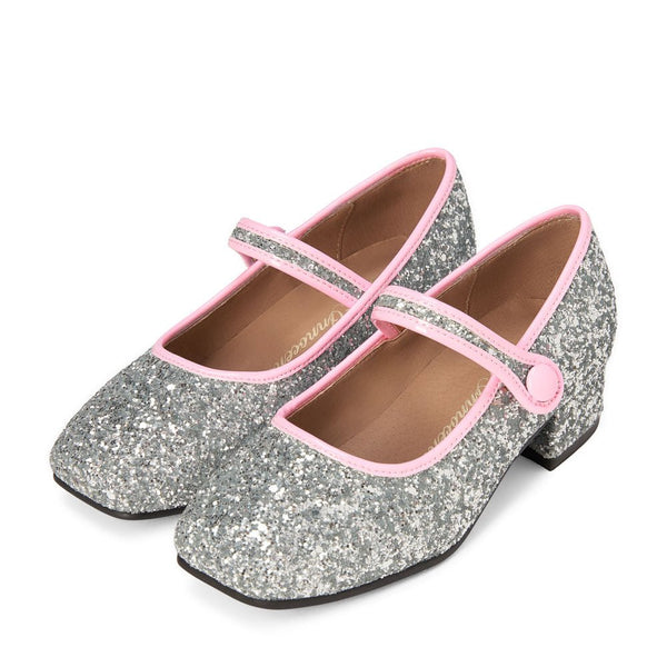 Agnese 2.0 Silver/Pink Shoes by Age of Innocence