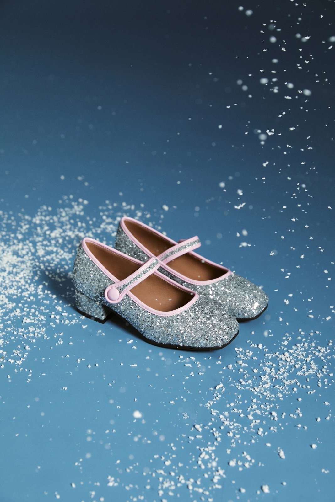 Agnese 2.0 Silver/Pink Shoes by Age of Innocence