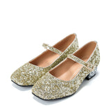 Agnese Gold/Silver Shoes by Age of Innocence