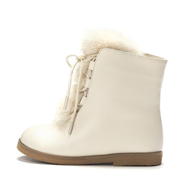 Alice 2.0 Milk Boots by Age of Innocence