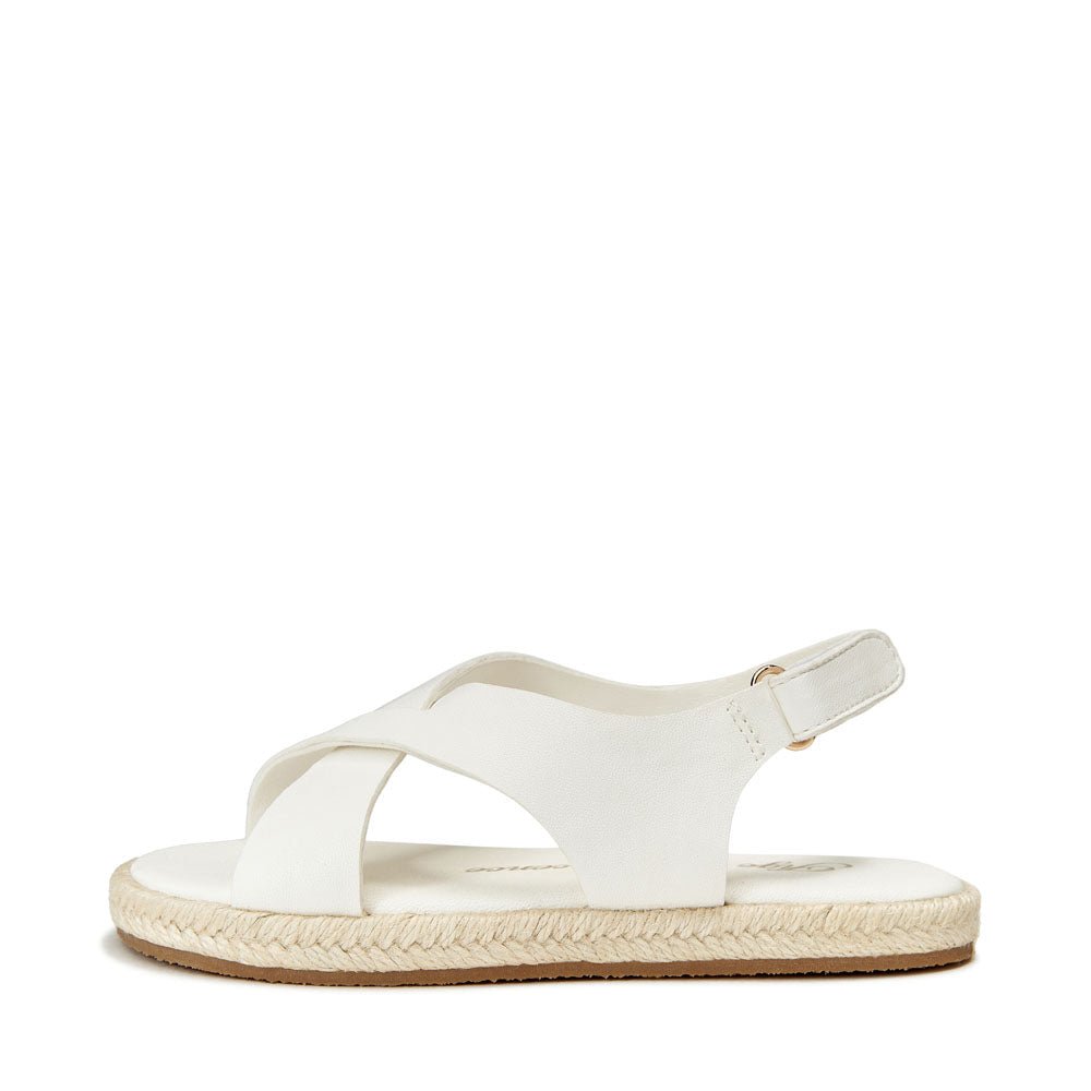 Alma White Sandals by Age of Innocence