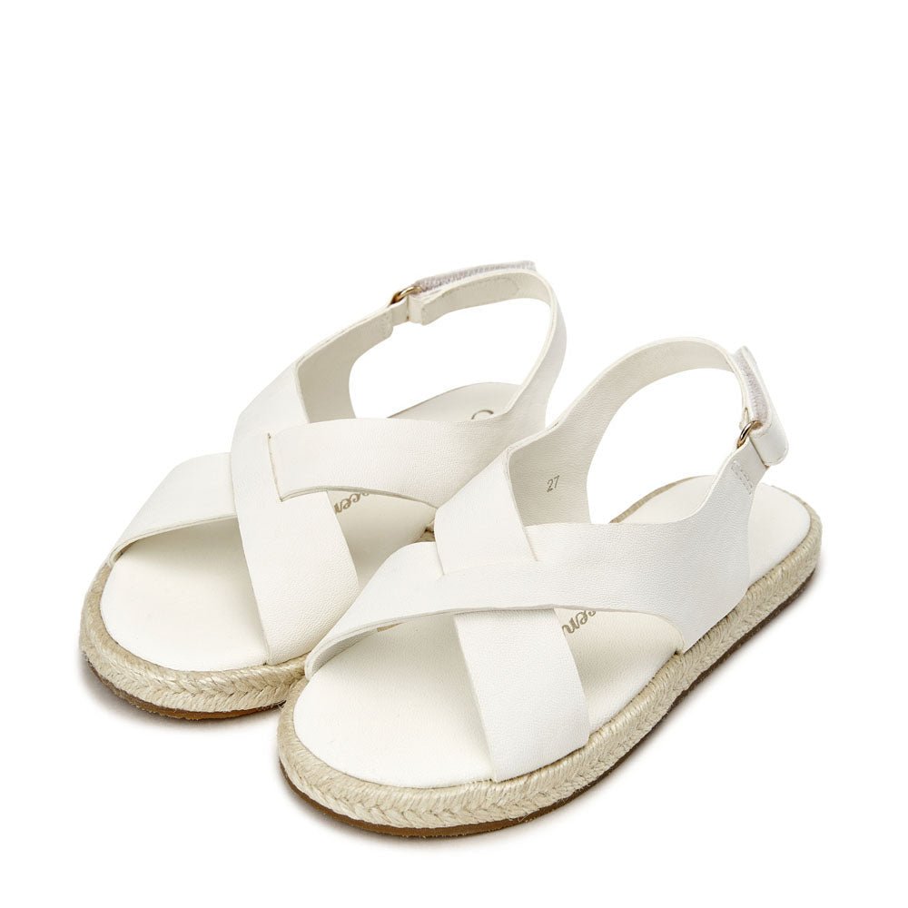 Alma White Sandals by Age of Innocence