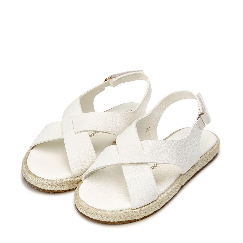 Alma White Sandals Age of Innocence