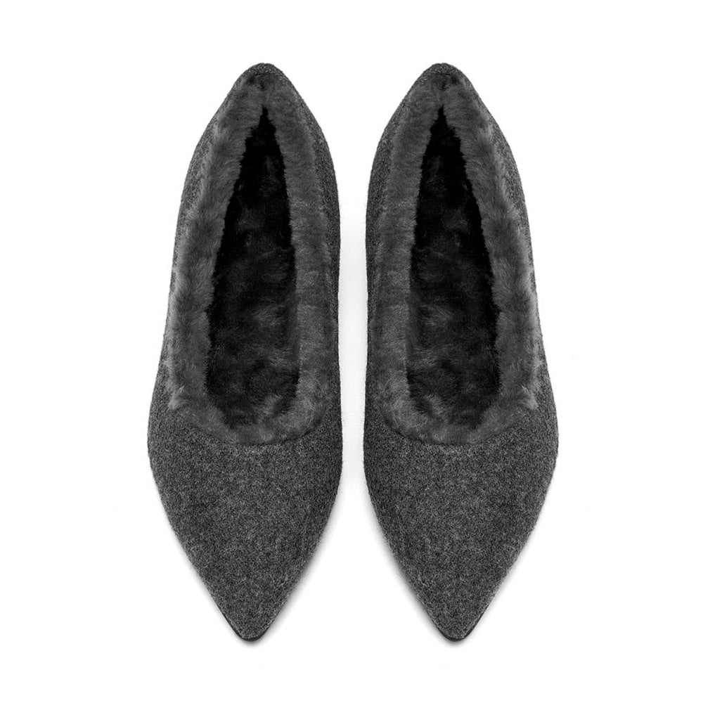 Anais Wool Grey Shoes Age of Innocence Women