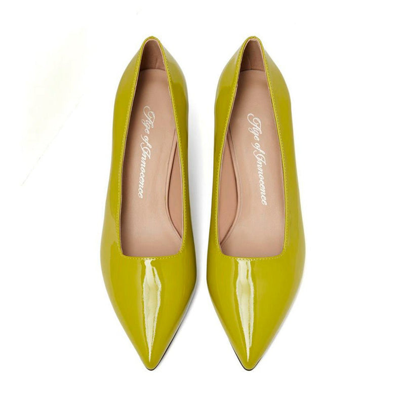 Andrea РL Green Shoes by Age of Innocence
