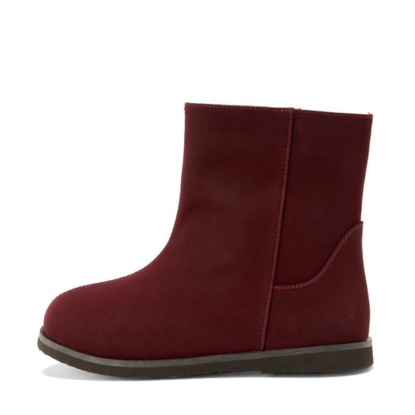 Ann 3.0 Burgundy Boots by Age of Innocence