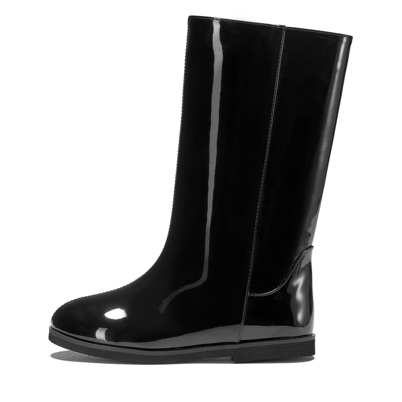 Ann Black Boots by Age of Innocence