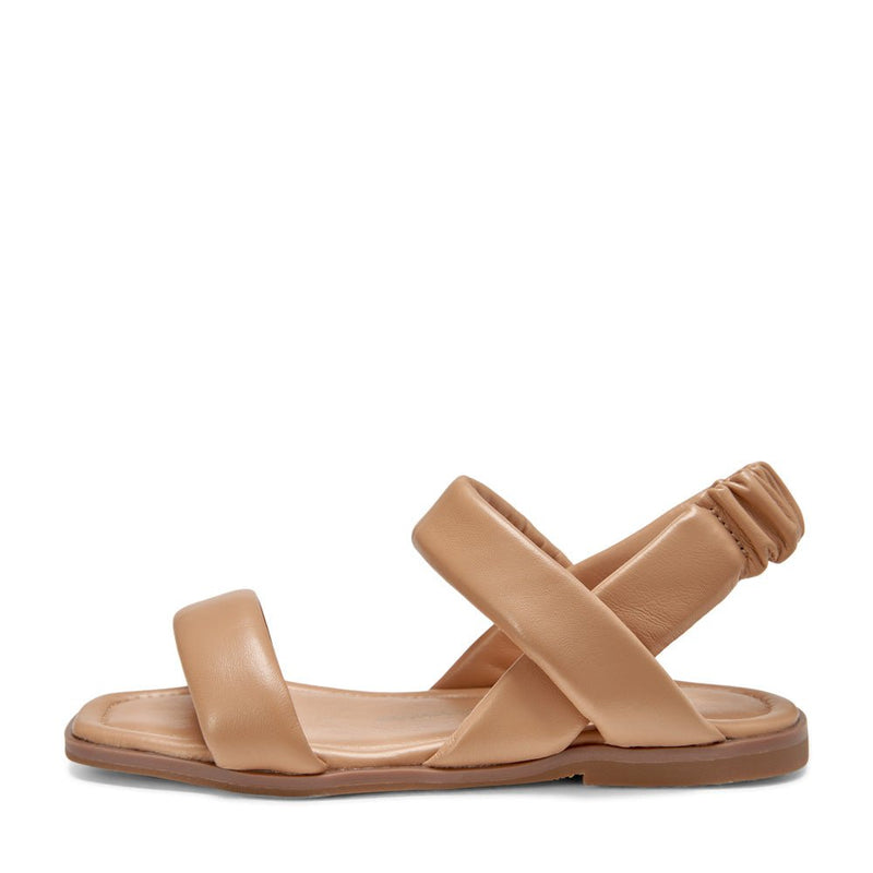 Anouk Beige Sandals by Age of Innocence