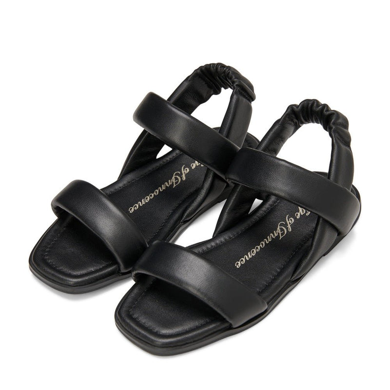 Anouk Black Sandals by Age of Innocence