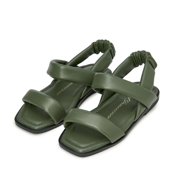 Anouk Khaki Sandals by Age of Innocence