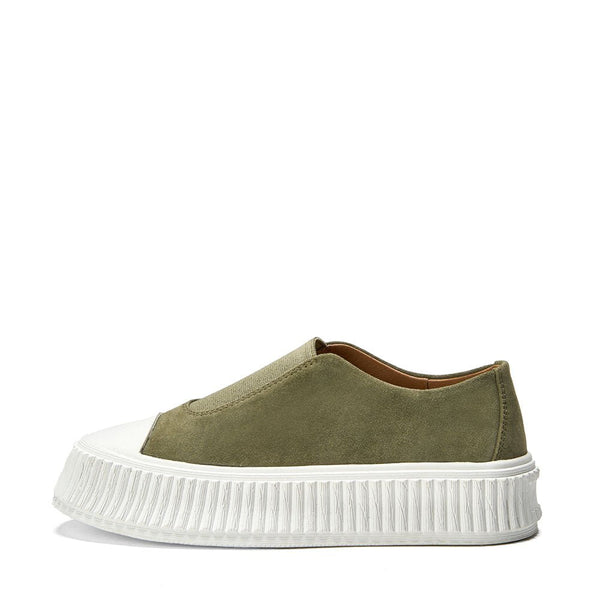 Archi Khaki Sneakers by Age of Innocence
