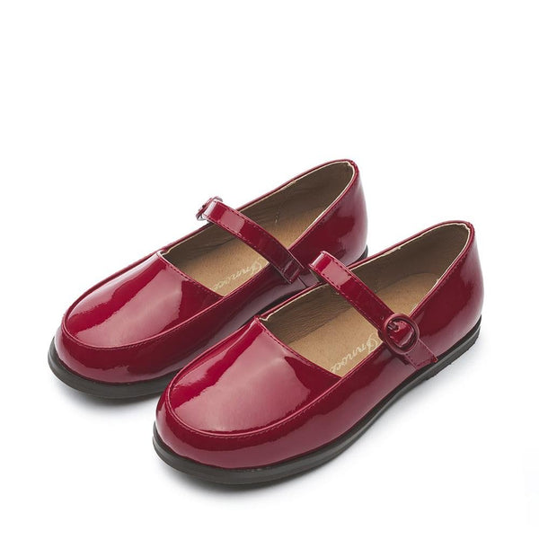 Aria Burgundy Shoes by Age of Innocence